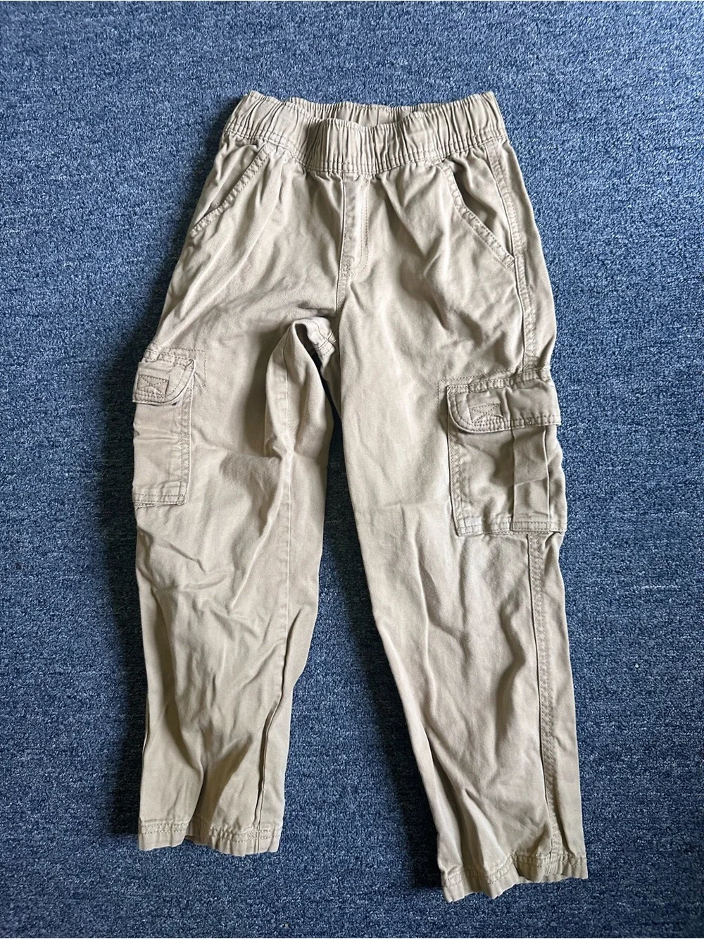 The Children's Place Boys Khaki & Charcoal Cargo Pants - 3-Pack